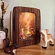 Kaartenlamp Walnoot | Luxe uitvoering