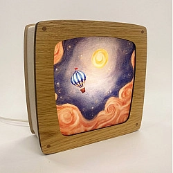 Seizoenslamp Premium Eik