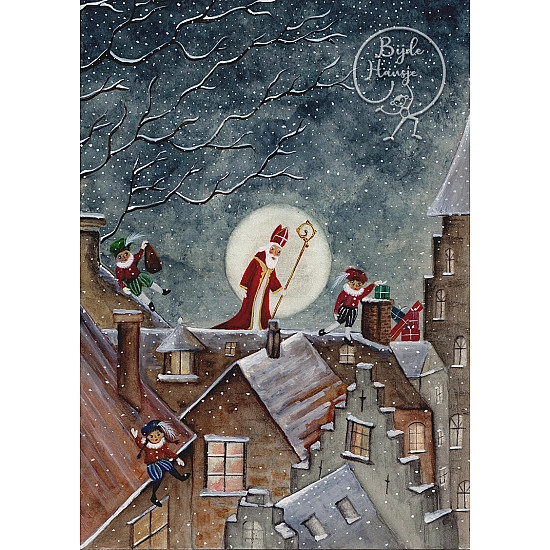 Bijdehansje Poster Sint