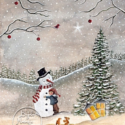 Poster Snowman