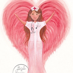 Kaart Angel Nurse