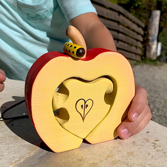Bumbu Toys Appel met worm