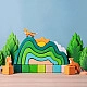 Bumbu Toys Bergen met wolk en zon