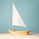 Bumbu Toys Zeilboot beige