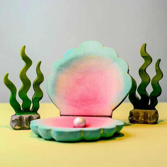 Bumbu Toys Grote Schelp met Parel