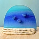Bumbu toys Oceaan water,  zeebodem, schelpen - Set