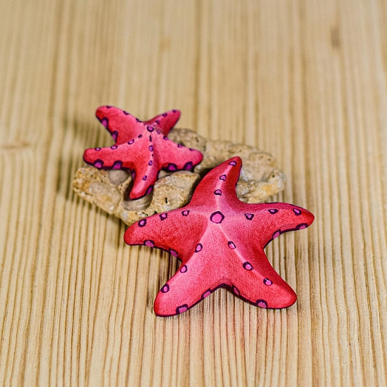 Bumbu Toys Zeester rood - SET