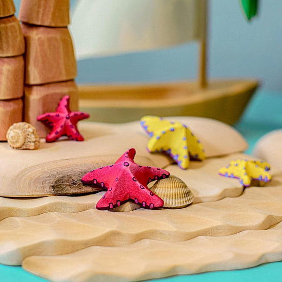 Bumbu Toys Zeester rood - SET