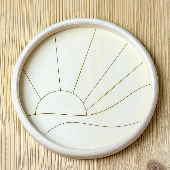 Bumbu Toys Ronde Puzzel Zee en Zon