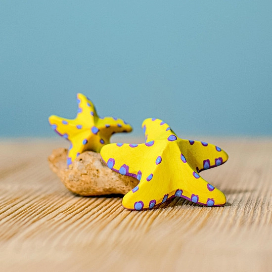 Bumbu Toys Zeester geel - SET
