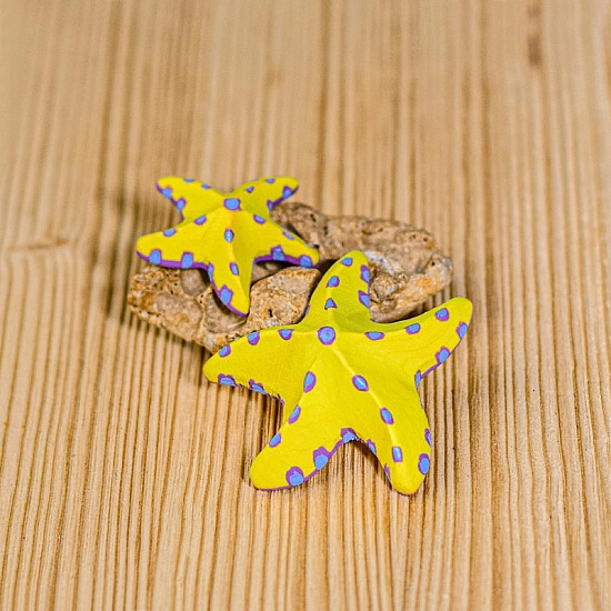 Bumbu Toys Zeester geel - SET