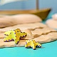 Bumbu Toys Zeester geel - SET