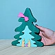 Bumbu Toys Kerstboom puzzel
