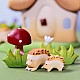 Bumbu Toys Paddenstoel met egel familie - SET