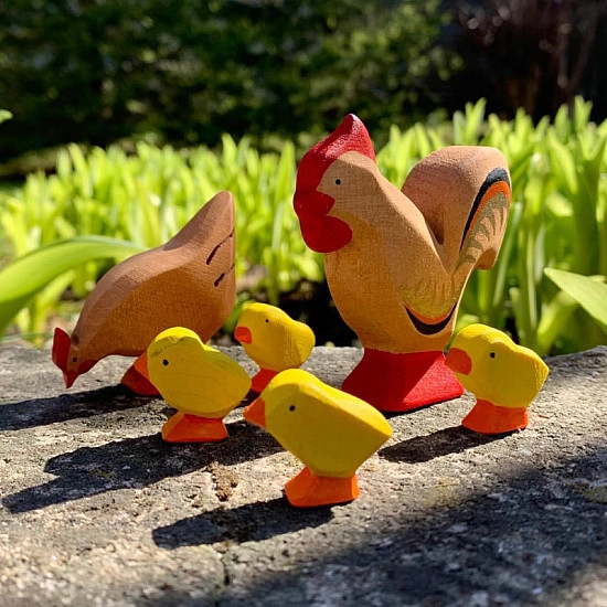 Bumbu Toys Haan bruin