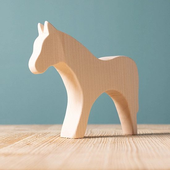 Bumbu Toys Paard naturel