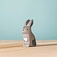 Bumbu Toys Konijn grijs zittend