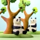 Bumbu Toys Pandabeer