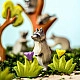 Bumbu Toys Wasbeerfamilie met boom - SET 