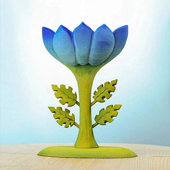 Bumbu Toys Bloem blauw groot