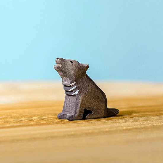 Bumbu Toys Wolf welp zittend