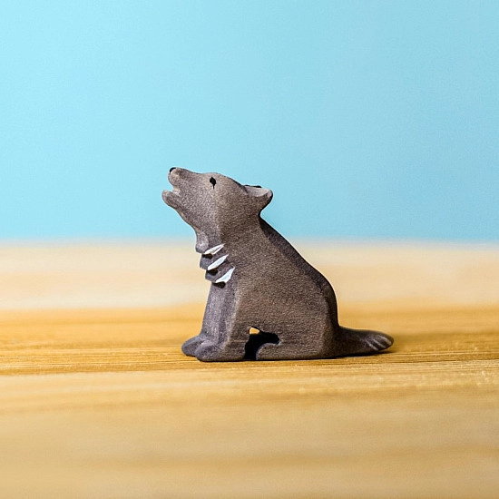 Bumbu Toys Wolf welp zittend