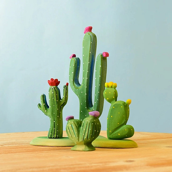 Bumbu Toys Cactus - SET  - 4 cactussen