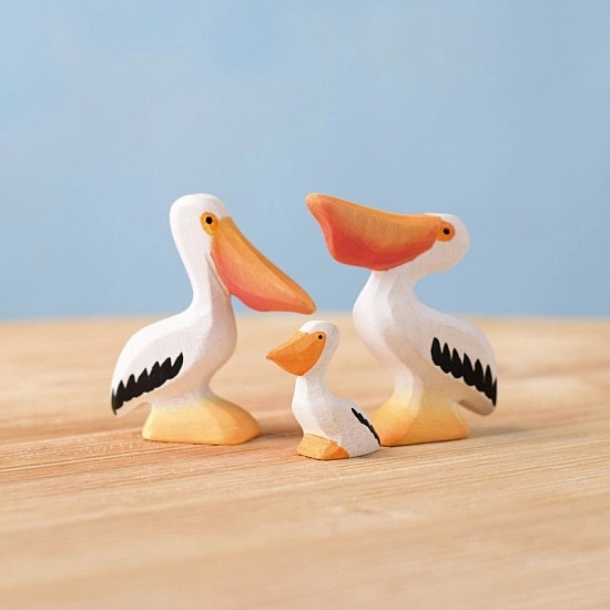 Bumbu Toys Pelikaan Familie - SET