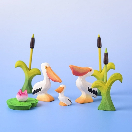 Bumbu Toys Pelikaan Familie - SET