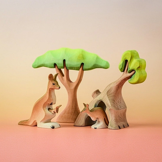 Bumbu Toys Kangoeroe Familie - SET