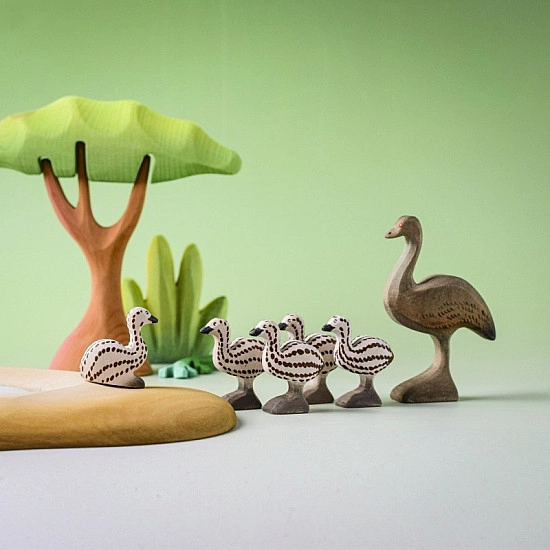 Bumbu Toys Emoe familie - SET