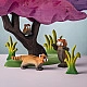 Bumbu Toys Rode Panda Jong
