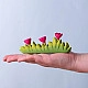 Bumbu Toys Gras met roze bloemetjes groot
