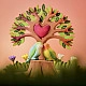 Bumbu Toys Boomstronk en Lovebirds - SET