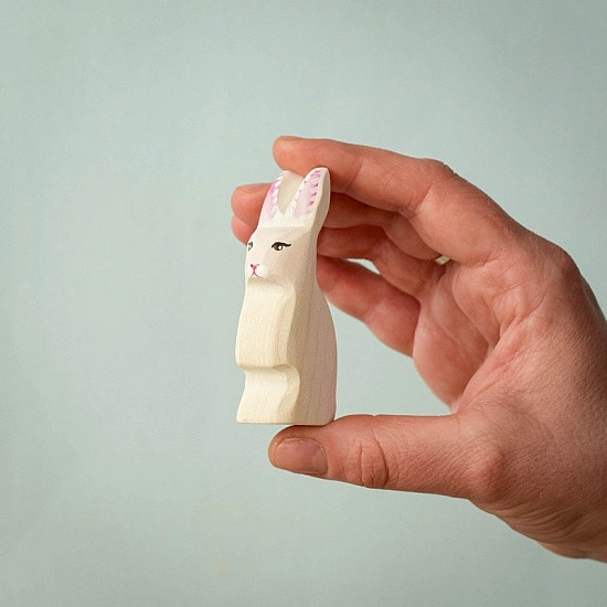Bumbu Toys Konijn wit staand oren omhoog