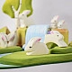 Bumbu Toys Konijn wit liggend