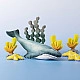 Bumbu Toys Blauwe Vinvis Familie - SET