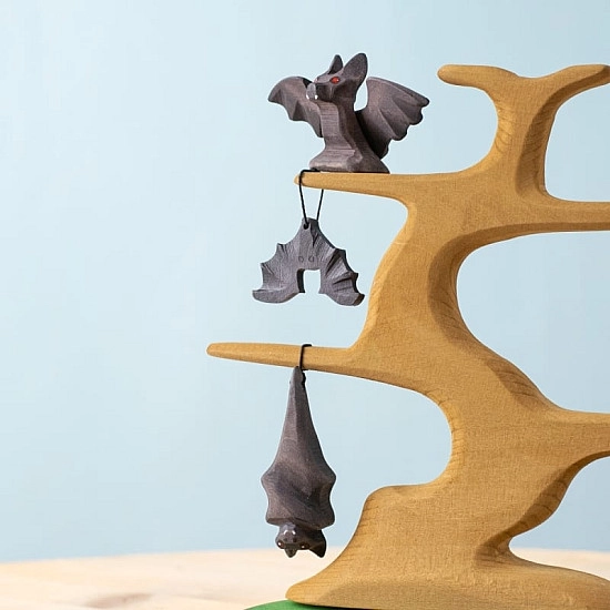 Bumbu Toys Vleermuis vleugels gesloten 