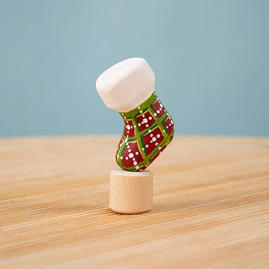Bumbu Toys Steker Feestelijke Kerstsok