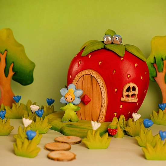 Bumbu Toys Aardbeienhuis
