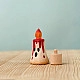 Bumbu Toys Steker Magische kaars rood
