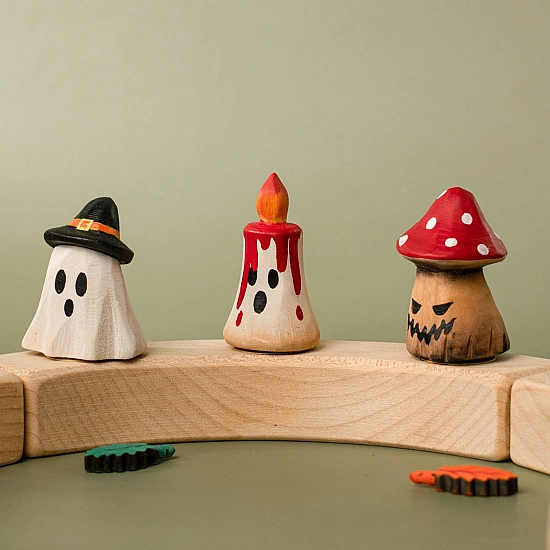 Bumbu Toys Steker Magische kaars rood