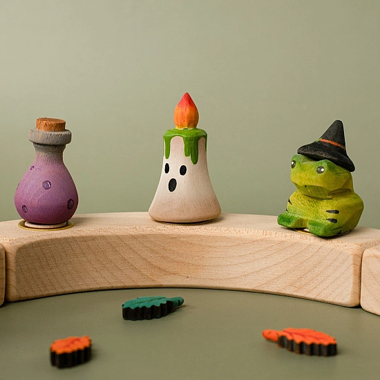 Bumbu Toys Steker Magische kaars groen