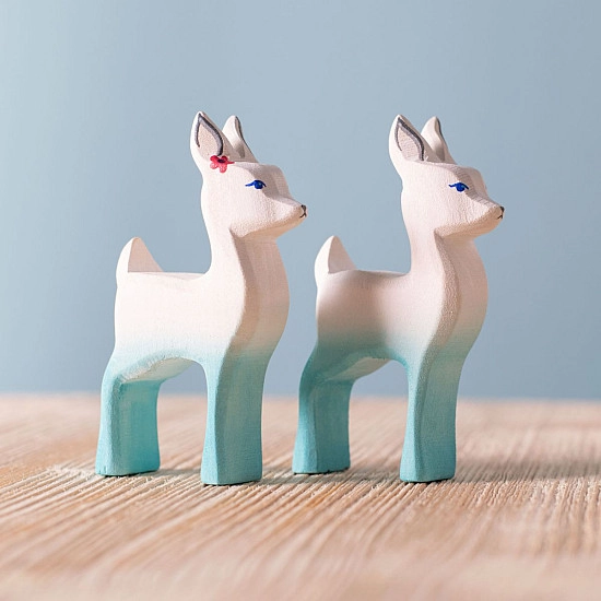 Bumbu Toys Herten kalf staand wit