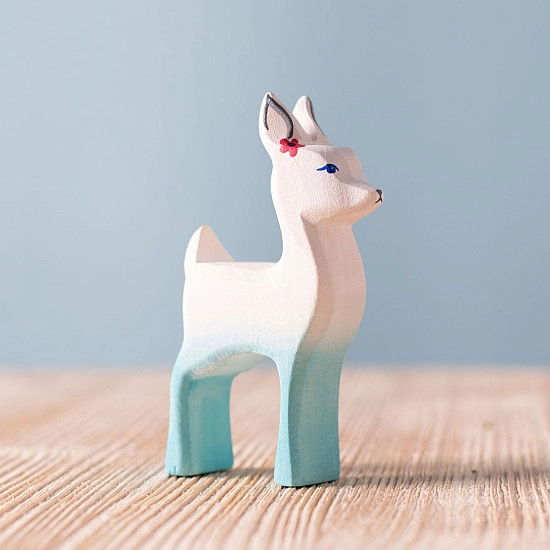 Bumbu Toys Herten kalf staand wit