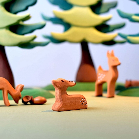 Bumbu Toys Herten kalf liggend