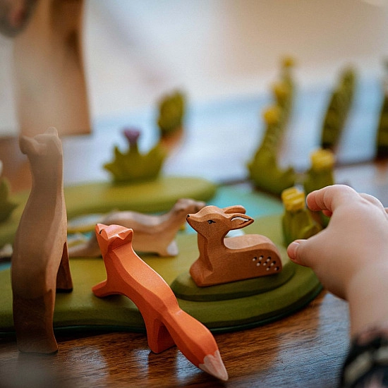 Bumbu Toys Herten kalf liggend