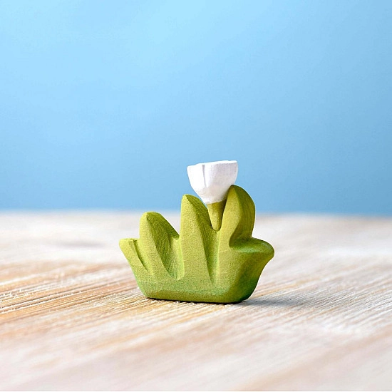 Bumbu Toys Gras met wit bloemetje klein