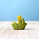 Bumbu Toys Gras met geel bloemetje klein