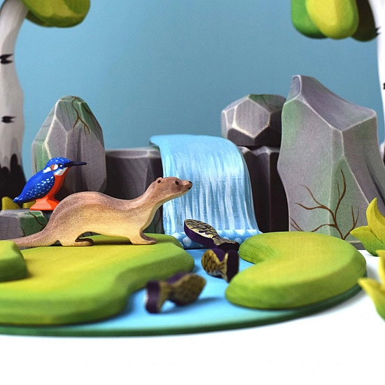 Bumbu Toys Rotsblokken met mos